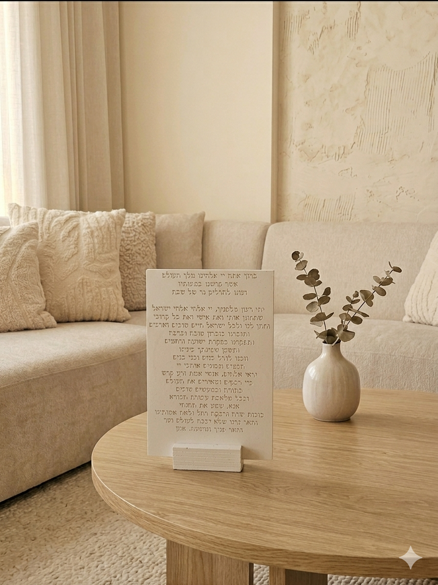 Shabbat Blessing Gift Set