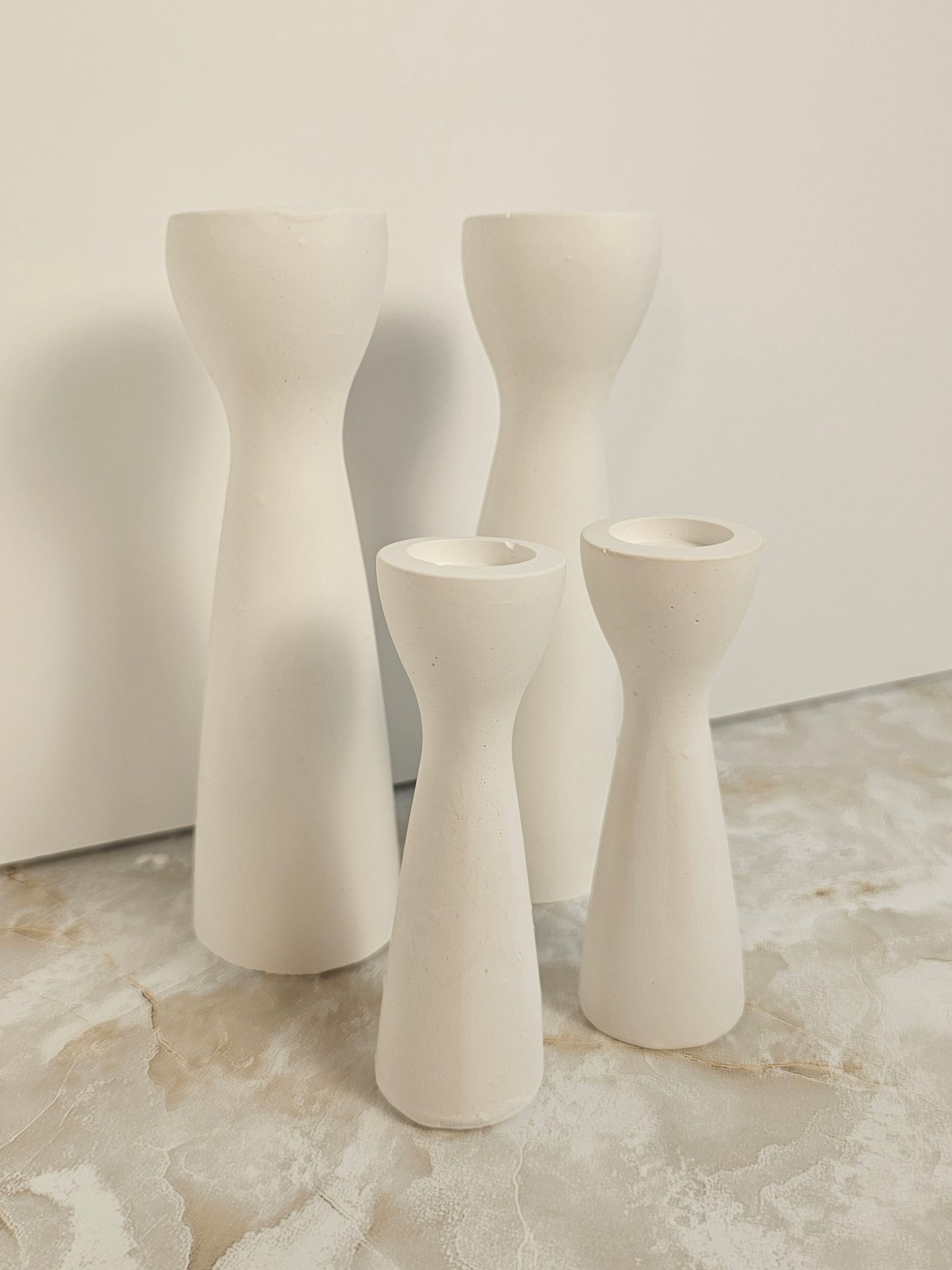 Modern Tall Shape Shabbat Set
