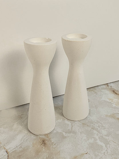 Modern Tall Shape Shabbat Set