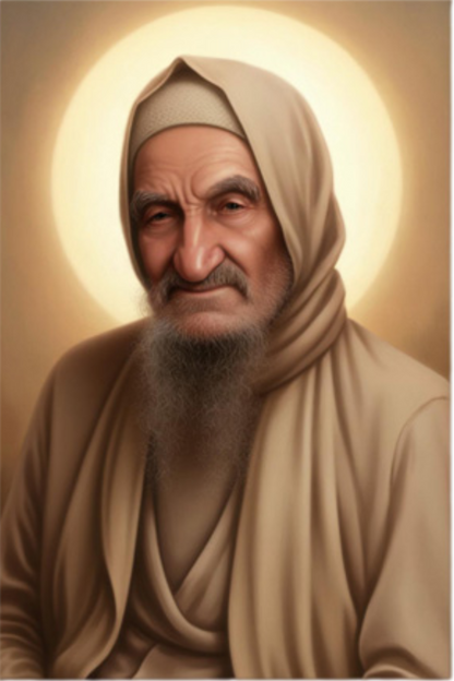 Baba Sali Acrylic Print – Spiritual Jewish Home Decor