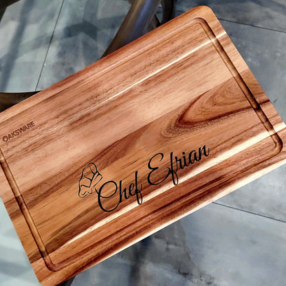 Personalized Cutting Board,custom cutting bord, wood board,cutting wood board, chef cutting board, chef gift, husband gift,father's day gift
